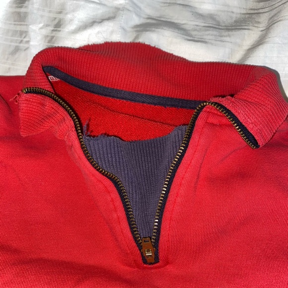 red dockers pullover sweatshirt - Picture 3 of 4